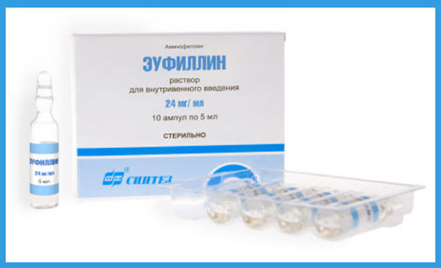 Эуфиллин: инструкция по применению, цены, отзывы