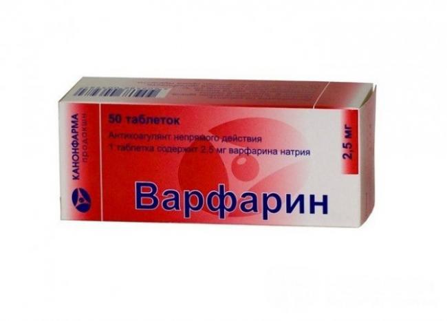 Варфарин диета при применении препарата