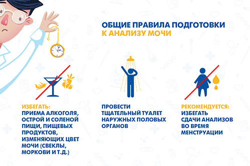 Анализы для выявления бактерий в моче