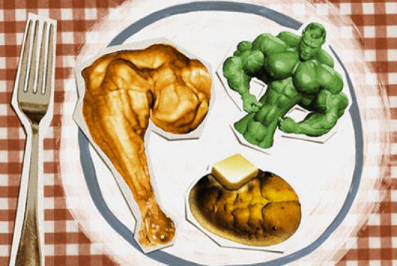 Питание бодибилдера при наборе массы