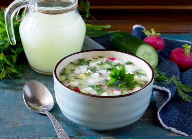 Окрошки, холодные супы