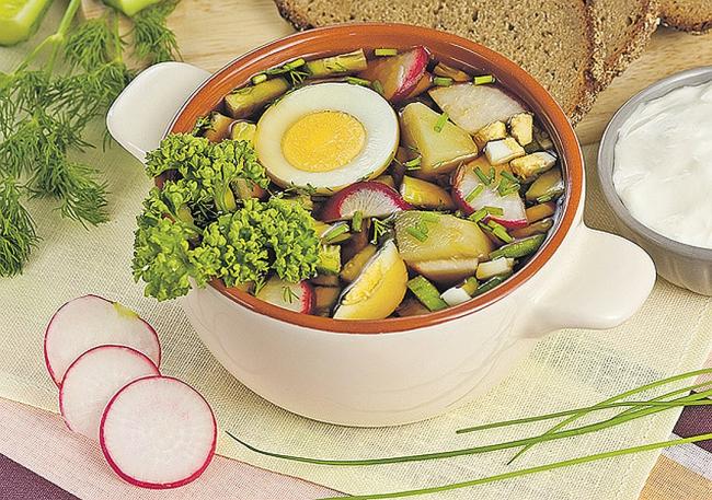 Окрошки, холодные супы