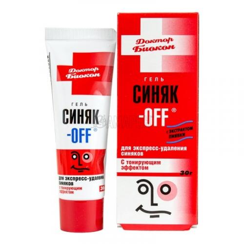 "синяк-офф": назначение, состав, инструкция по применению, противопоказания