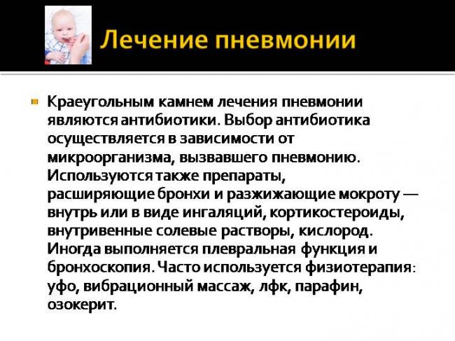 Как узнать что человек вылечился от воспаления легких?