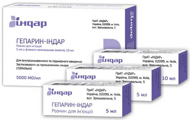 Улучшение свойств крови – гепарин