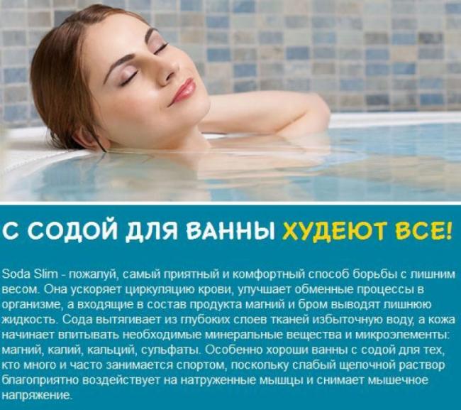 Рецепты для похудения на соде