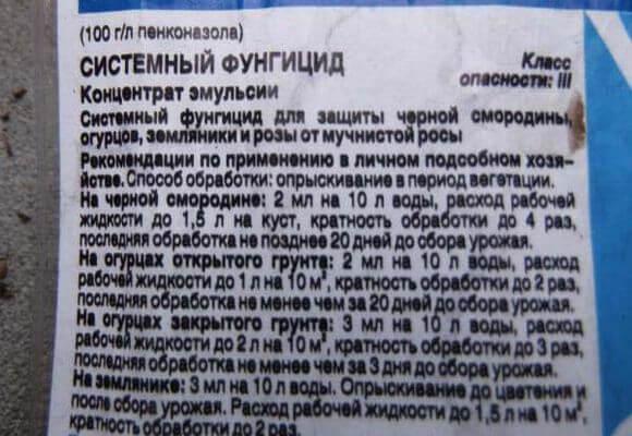 Инструкция по применению фунгицида топаз для растений, отзывы