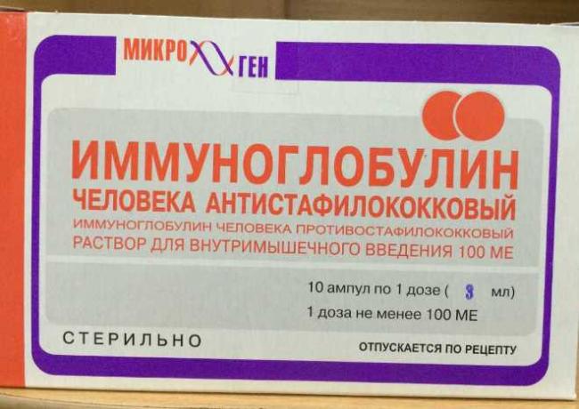 Иммуноглобулин человека антистафилококковый (human antistaphylococcus immunoglobuline) инструкция по применению