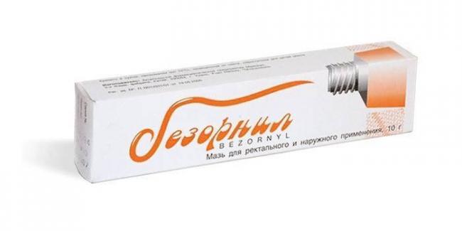 Как применять мазь Безорнил при геморрое