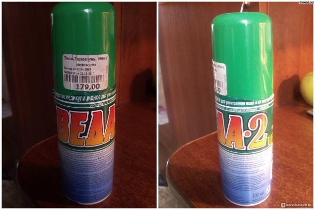 Использование шампуни веда от вшей