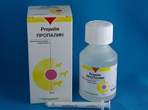 Подробная инструкция по применению пропалина для собак, а также отзывы о нем