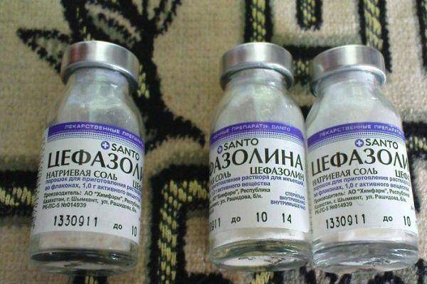 Цефазолин инструкция по применению