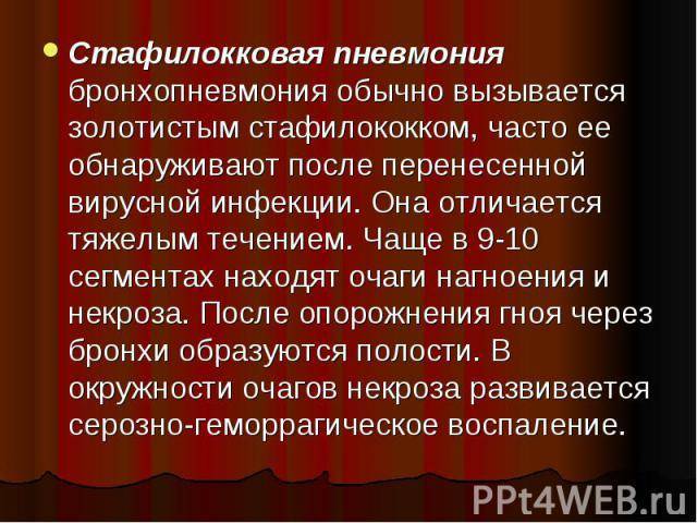 Воспаление легких: коротко о главном