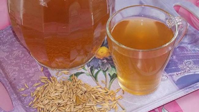 Овес с молоком от кашля