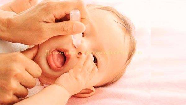 Сульфацил натрия в нос грудничку