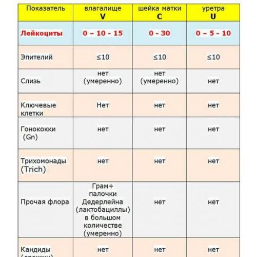 Мазок на флору у женщин: что по нему определяют, норма и патология
