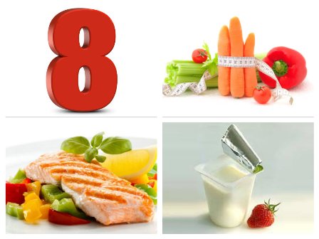Правила и меню диеты номер 8