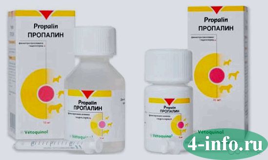 Инструкция по применению и аналоги пропалина для собак