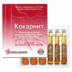 Кокарбоксилаза: инструкция по применению, аналоги и отзывы, цены в аптеках россии