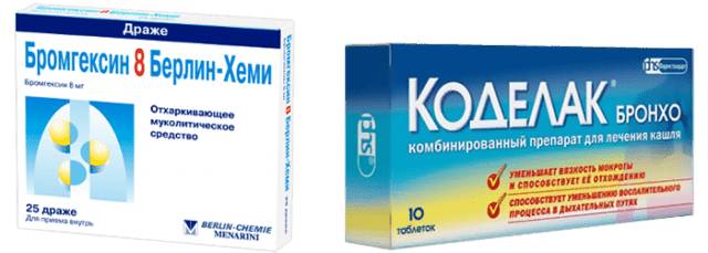 Эффективные препараты от кашля при бронхите