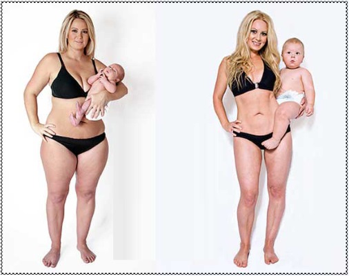 Как похудеть после родов не кормящей маме