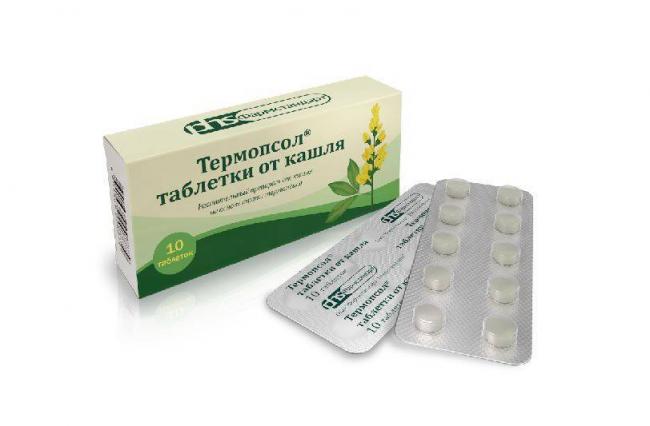 Таблетки от кашля с термопсисом: инструкция по применению. отзывы