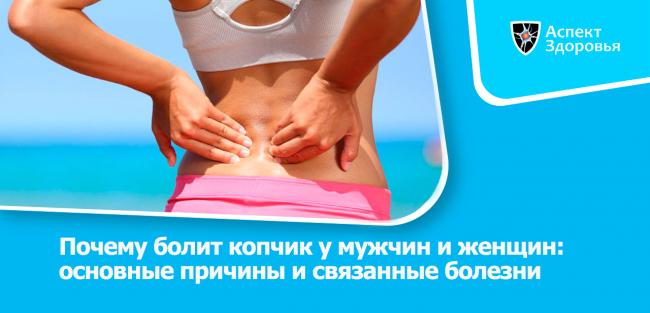 Болит копчик причины у женщин