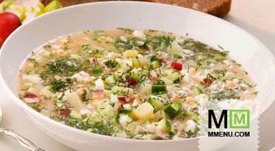 Можно ли похудеть на окрошке: диетический суп на кефире и квасе для похудения