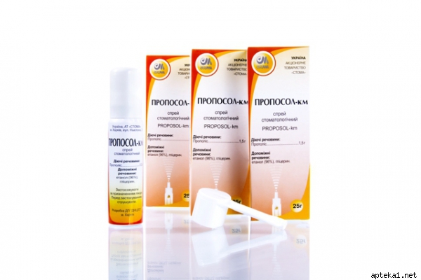 Пропосол: инструкция применения спрея при ангине, отзывы