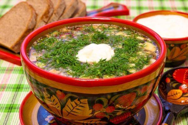 Окрошка – самый известный холодный суп