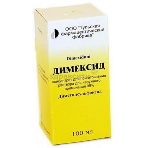 Гель, раствор для компресса димексид: инструкция, цена и отзывы