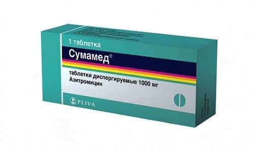 Сумамед при гайморите