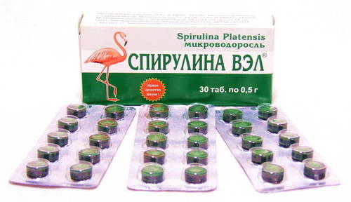 Капсулы для спирулина для похудения