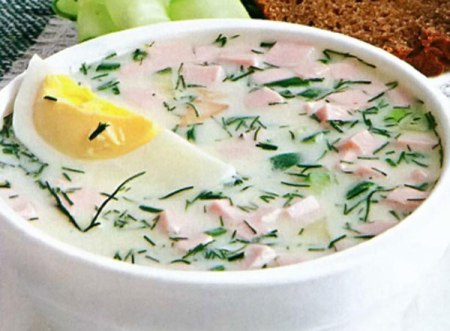 Окрошки, холодные супы