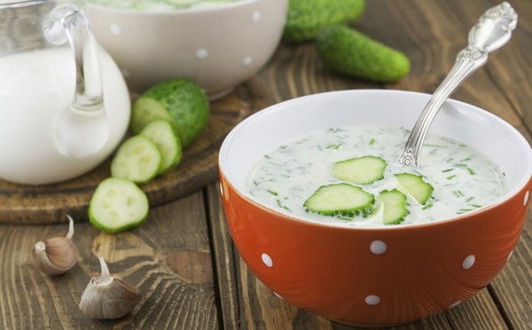 Диета на кефирной окрошке: меню на неделю с рецептами