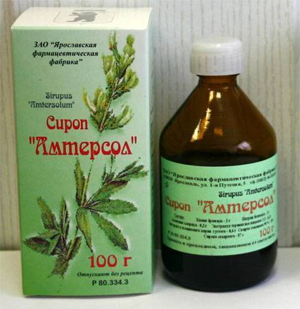 Как принимать микстуру от кашля с термопсисом