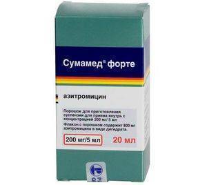 Сумамед и азитромицин при гайморите: дозировка и правила приёма