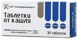 Термопсол таблетки от кашля