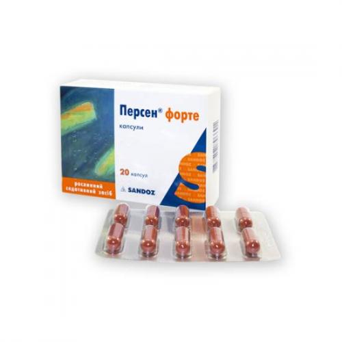 Таблетки персен: инструкция, цены и отзывы