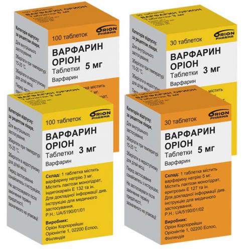 Диета больного, при приеме препарата варфарин