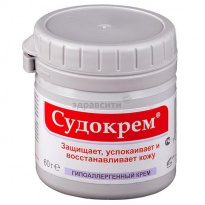 Судокрем: инструкция по применению, цена и отзывы