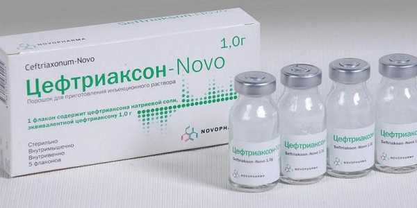 Лечение пневмонии цефтриаксоном
