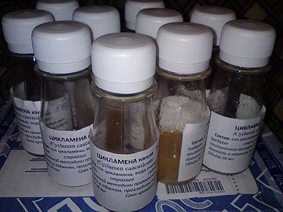 Капли цикламена описание, инструкция по применению