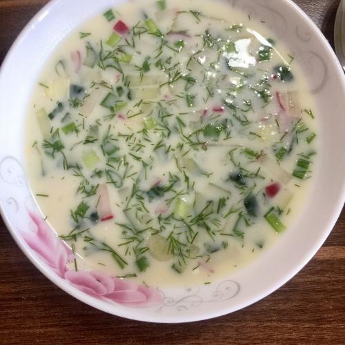 Окрошки, холодные супы