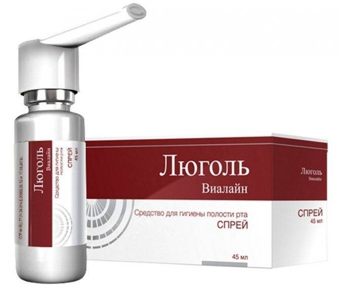 Люголь спрей
