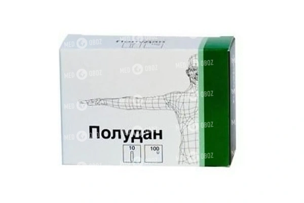 Полудан – инструкция по применению, цена, аналоги, глазные капли, отзывы